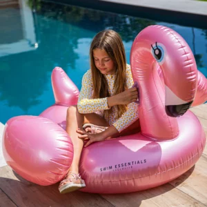 Swim Essentials Opblaas Flamingo XXL Rosé goud