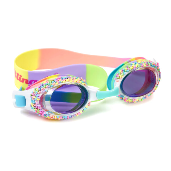 Bling2o Cake Pop Classic Whoopie Pie zwembril - Kleurrijke en sprankelende zwembril met glinsterend frame en versieringen