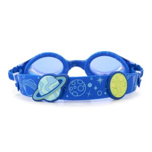 Solar System Blue Moon Bling2o zwembril - Zwembril met blauw design en maan- en sterrenaccenten op het frame.
